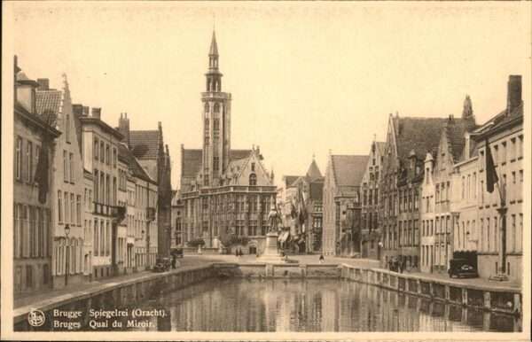 Bruges BRUGGE Belgie Quai du Miroir