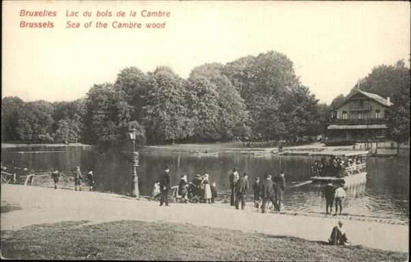 Bruxelles Bruessel Lac du bois de la Cambre