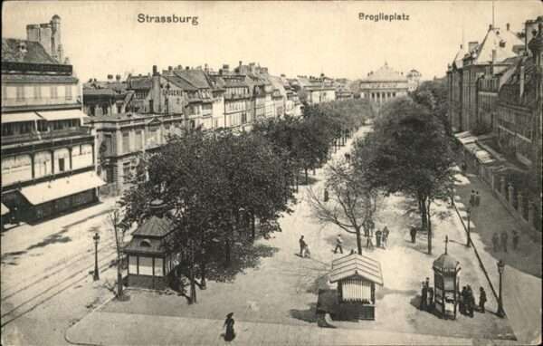Strasbourg Alsace Broglieplatz