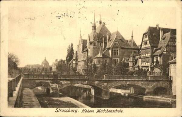Strasbourg Alsace Höhere Mädchenschule