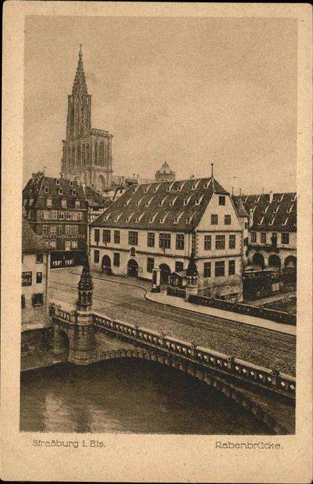 Strasbourg Alsace Rabenbrücke
