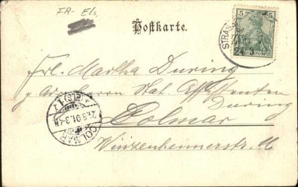 Strasbourg Alsace kaiserliches Palais – Bild 2