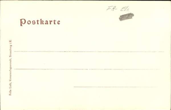 Strasbourg Alsace 25. Pabstjubiläum Leo VIII 1903 – Bild 2