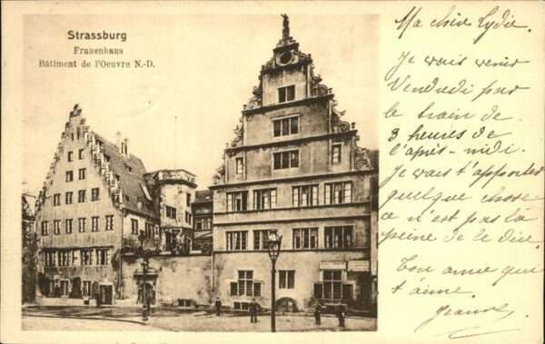 Strasbourg Alsace Frauenhaus