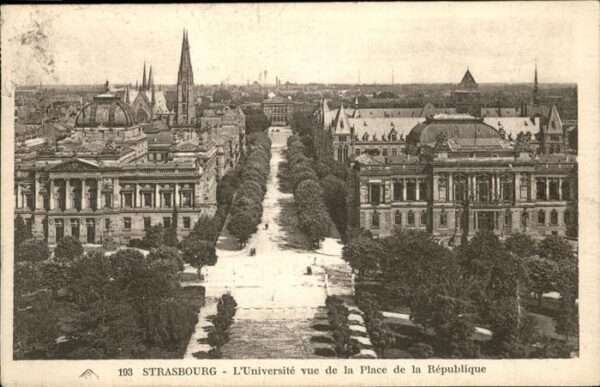Strasbourg Alsace Universite
Place de la Republique
