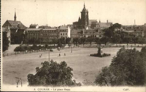 Colmar Haut Rhin Elsass Place Rapp