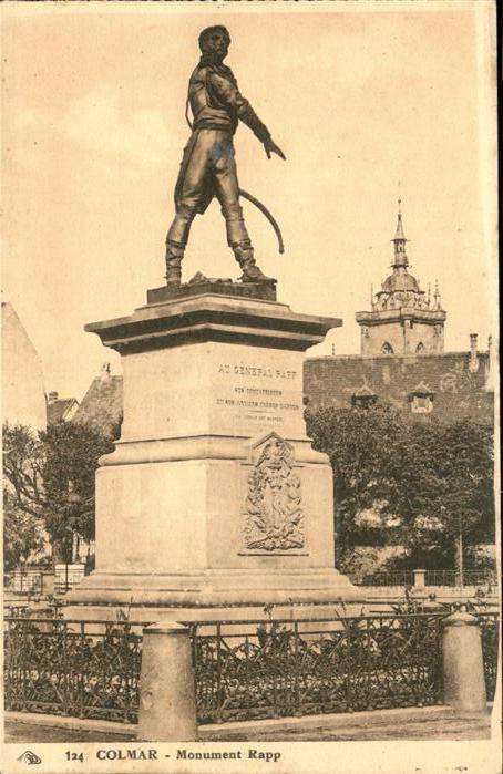 Colmar Haut Rhin Elsass Monument Rapp