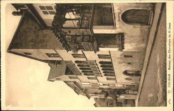 Colmar Haut Rhin Elsass Maison des Chevaliers de St. Jean
