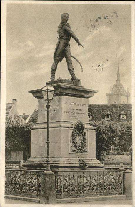 Colmar Haut Rhin Elsass Denkmal des General Rapp