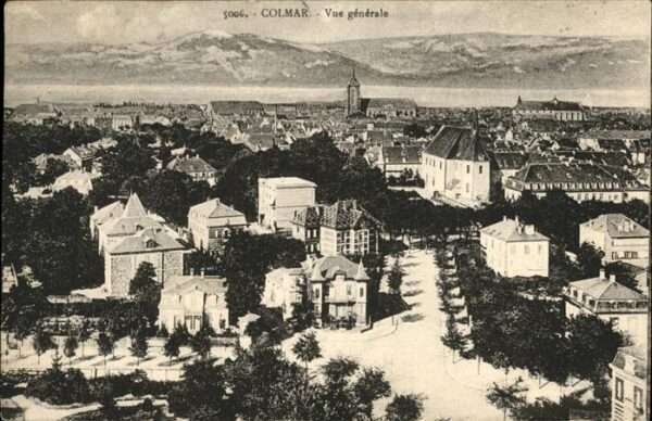 Colmar Haut Rhin Elsass Vue generale