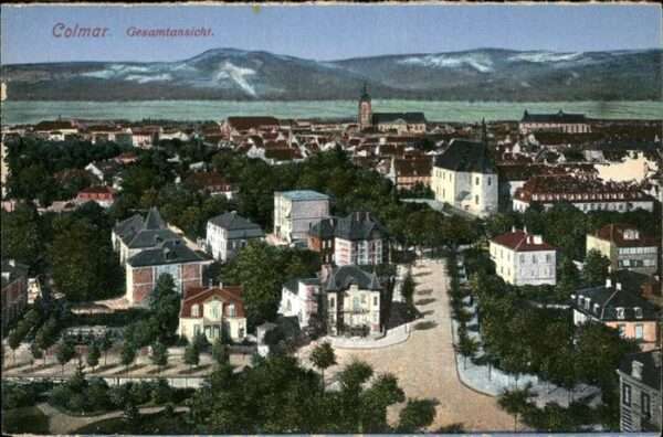 Colmar Haut Rhin Elsass Gesamtansicht