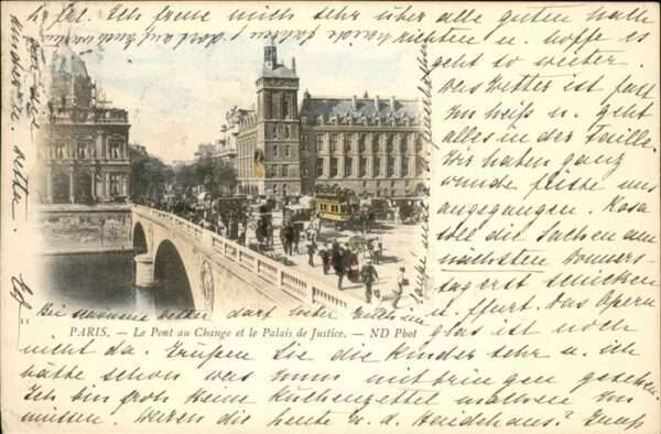 Paris Poste au Change
Palais de Justice