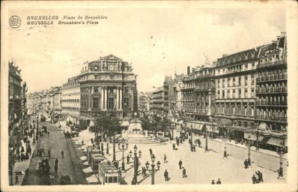 Bruxelles Bruessel Place de Brouckère