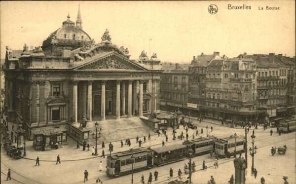 Bruxelles Bruessel Bourse