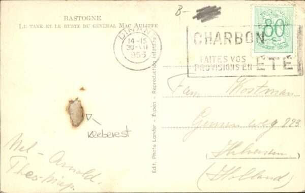 Bastogne Liege Tank et Buste du General Mac Auliffe – Bild 2