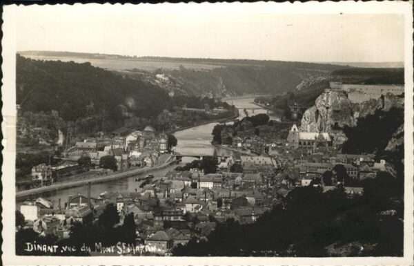 Dinant Wallonie Vue du Mont St. Martin