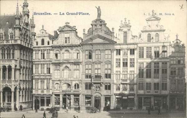 Bruxelles Bruessel Grade place