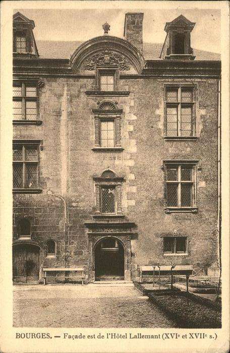 Bourges L' hotel Lallemant