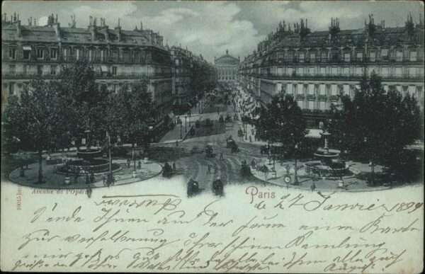 Paris Avenue de l' Opera