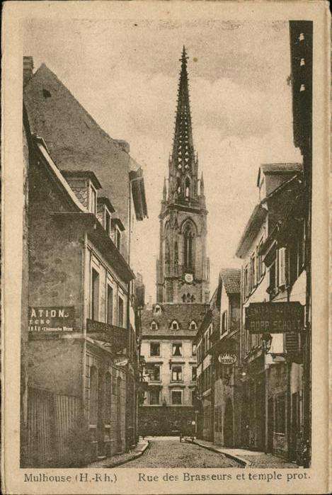 Mulhouse Muehlhausen Rue des Brasseurs
Temple prot