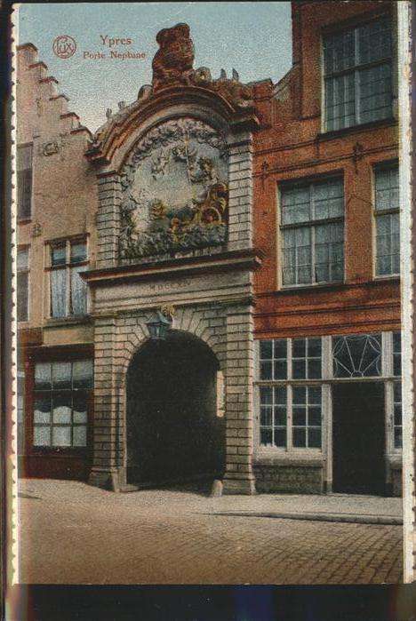 Ypern Ypres Porte Neptune