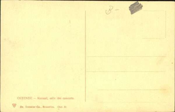 Ostende Oostende Kursaale
Salle des concerts – Bild 2