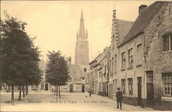 Bruges BRUGGE Belgie Place de la Digue