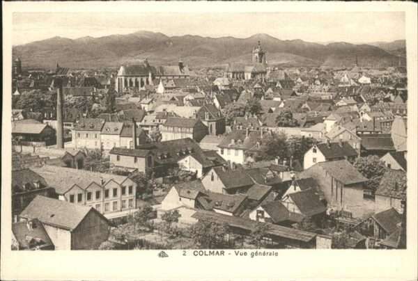 Colmar Haut Rhin Elsass Vue generale