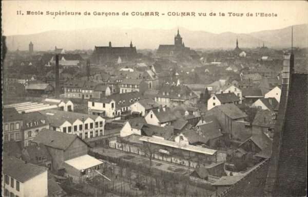 Colmar Haut Rhin Elsass Ecole superieure de Garcons
Vue de le