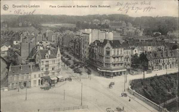 Laeken Place communale
Boulevard Emile Bockst