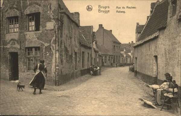 Bruges BRUGGE Belgie Rue du Rouleau