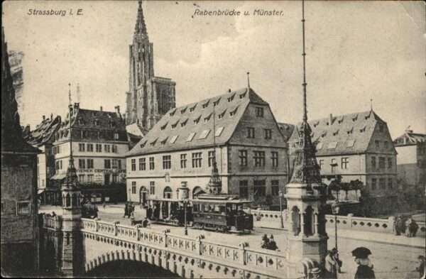 Strasbourg Alsace Rabenbrücke
Münster