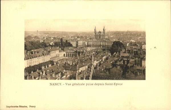 Nancy Lothringen vue generale