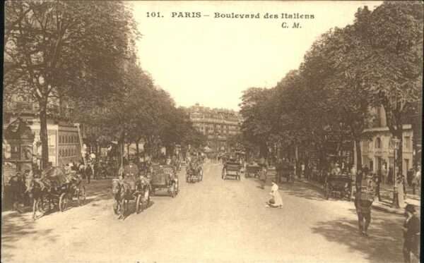 Paris Boulevard des Italiens