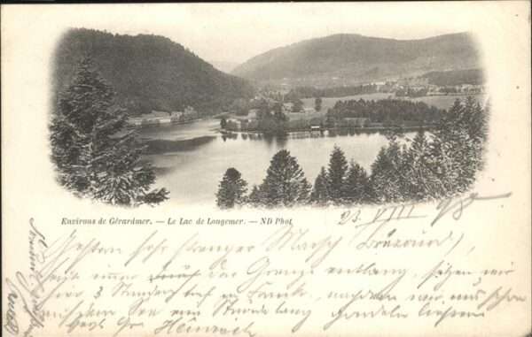 Gerardmer Lac de Longemer