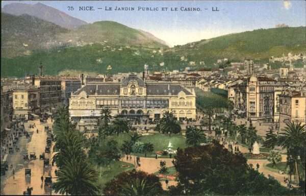 Nice Alpes Maritimes Jardin Public Casino