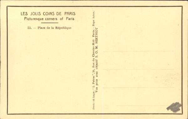 Paris Place de la Republique – Bild 2