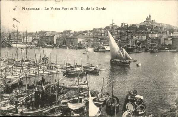 Marseille Bouches-du-Rhone Vieux Port