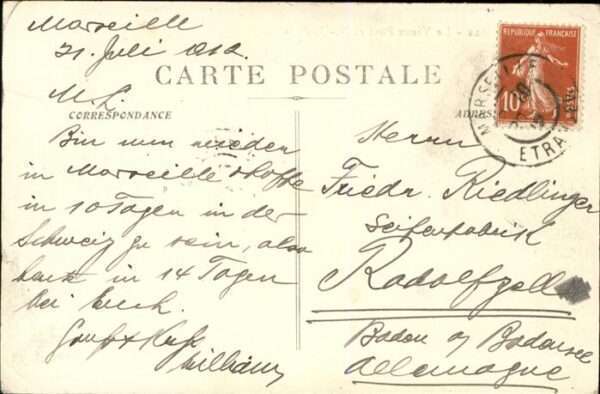 Marseille Bouches-du-Rhone Vieux Port – Bild 2