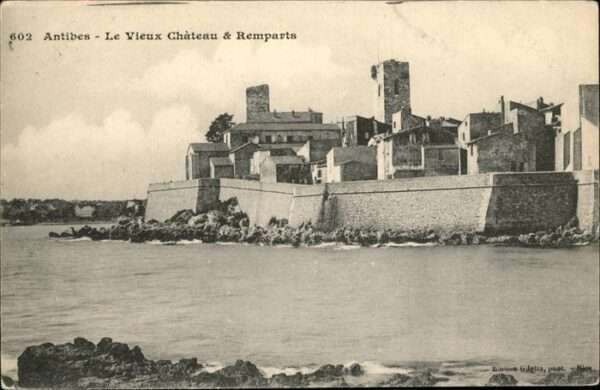 Antibes Alpes Maritimes Vieux Chateau Remparts