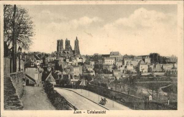 Laon Aisne Totalansicht