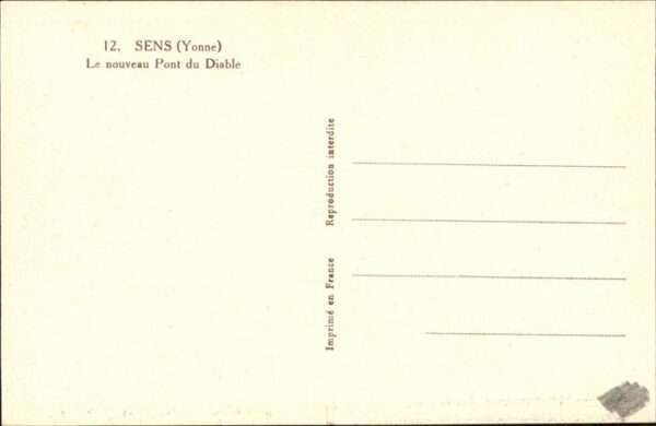 Sens 89 Nouveau Pont du Diable – Bild 2