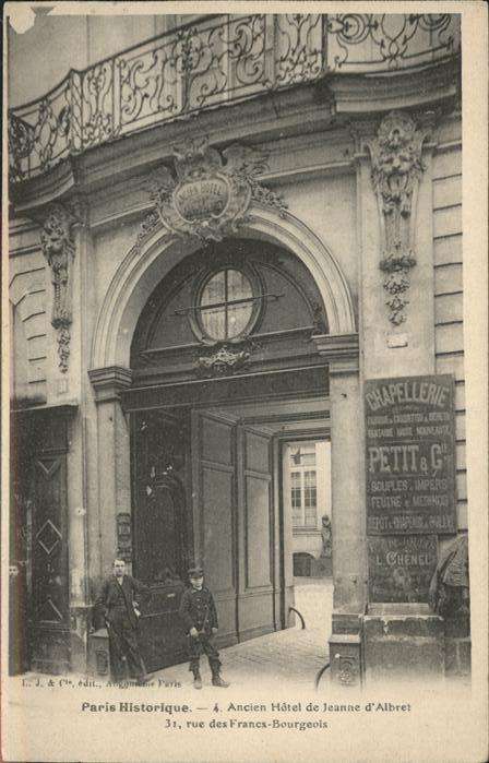 Paris Ancien Hotel de Jeanne d_Albret