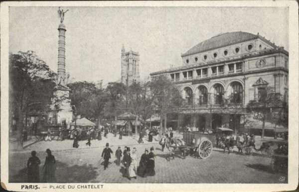 Paris Place du Chatelet