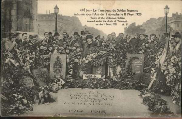 Paris le Tombeau du Soldat Inconnu