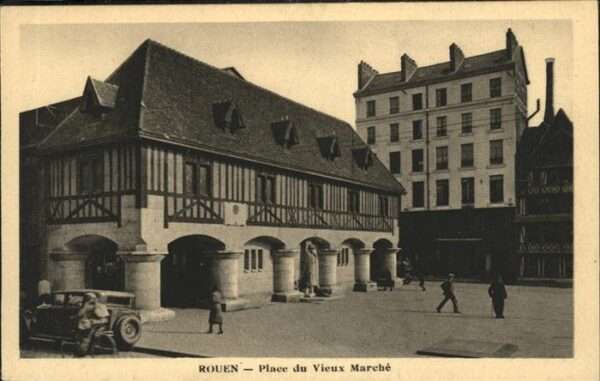 Rouen Place Vieux Marche