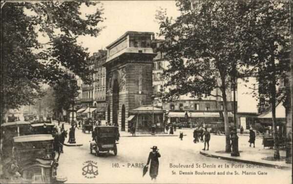 Paris Boulevard St. Denis Porte St. Martin