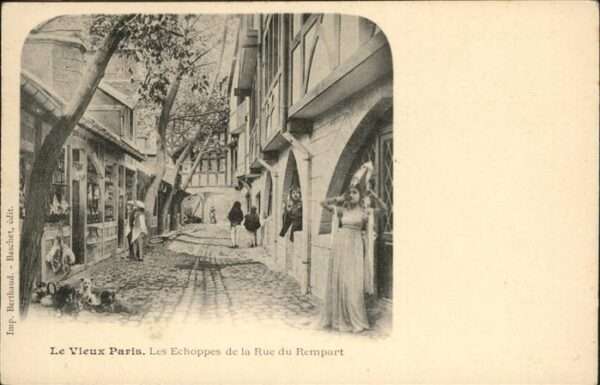 Paris Les Echoppes Rue du Rempart