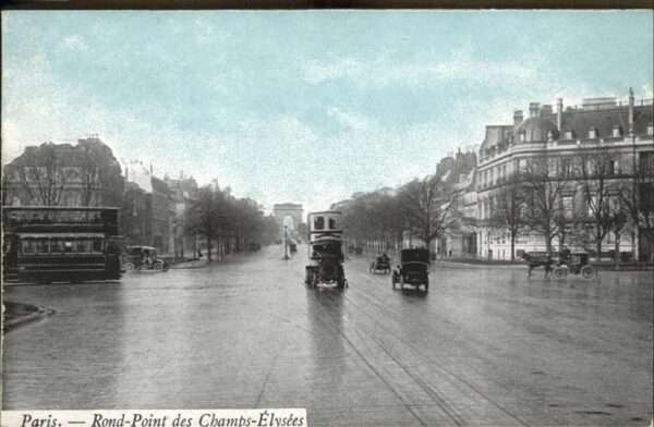 Paris Rond-Point Champs-Elysees