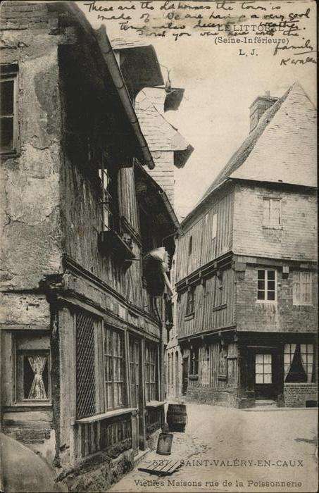 Saint-Valery-en-Caux Rue de la Poissonnerie
